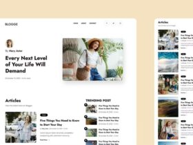Free HTML Template for Personal Blog