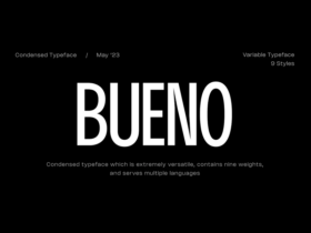 Bueno: A Free Condensed Font