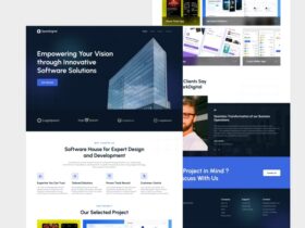 IT Company Landing Page Design