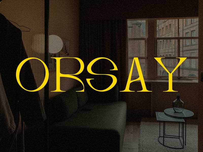 Orsay: A Free Creative Serif Font