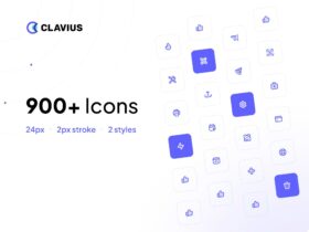900+ Free Icons from Clavius Design System