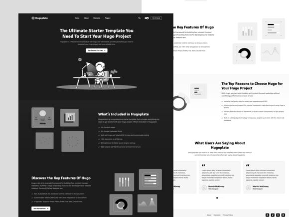 Hugoplate: A Powerful Free Starter Template
