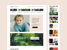 Free HTML Template for Lifestyle Blogs
