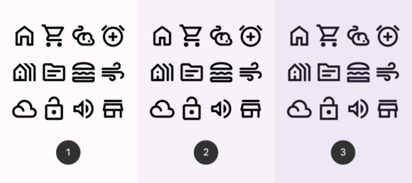 Icons styles