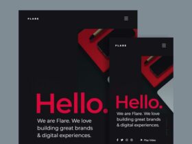 Flare: Free HTML Template for Web Agencies