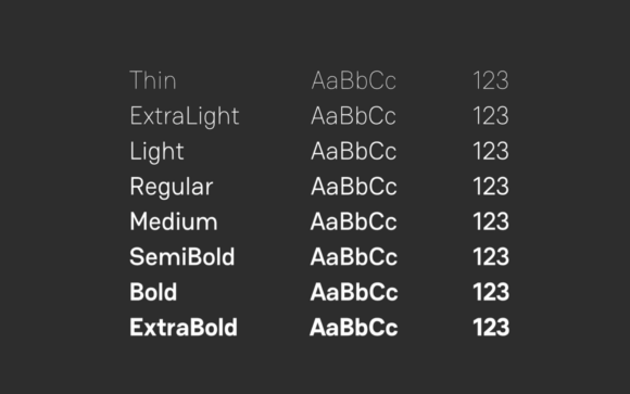 All font styles