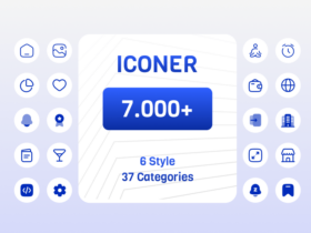 Iconer: 7,500 Free Vector Icons for UI Design