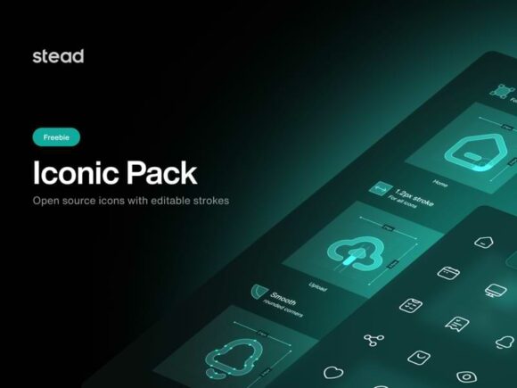 Iconic Pack: A Set of 100+ Open Source Icons