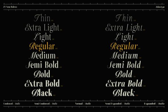 Font styles