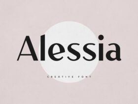 Alessia: Free Sans Serif Display Font