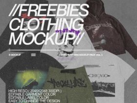 Free Clothing PSD Mockups