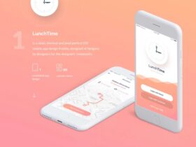 LunchTime - Mobile Design for Meeting App
