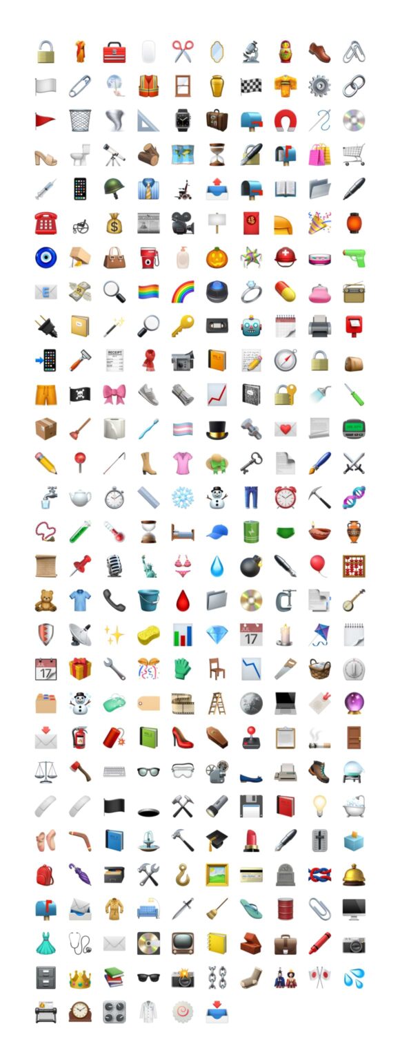 Object emojis