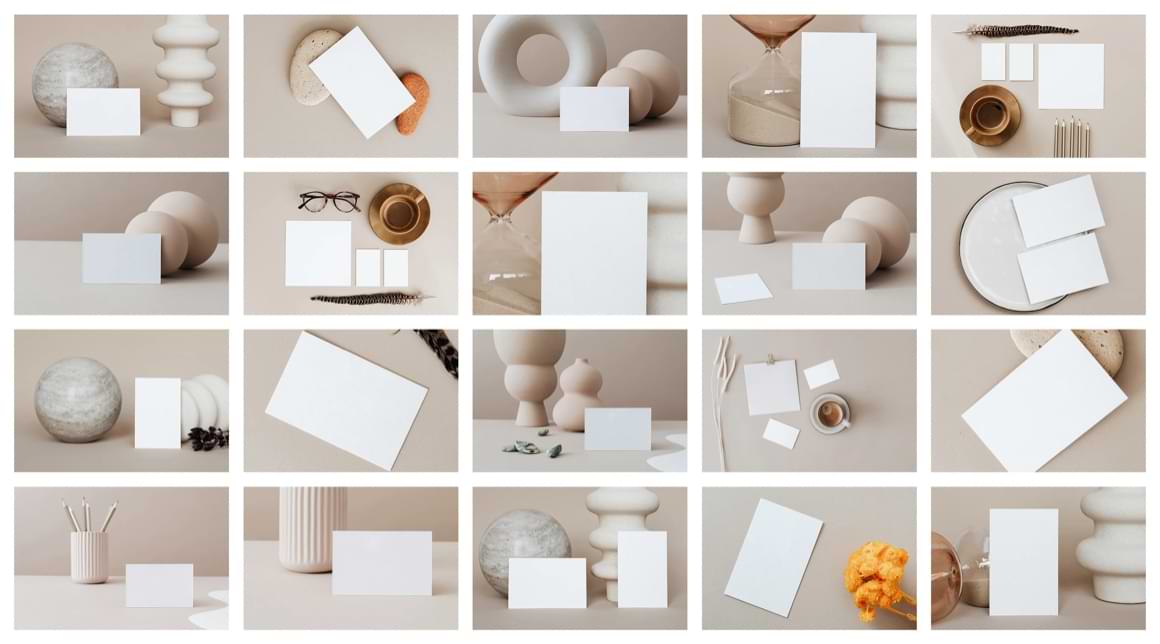 20 elegant business card mockups freebiesbug