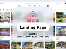 Airbnb Landing Page for Figma