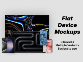 Free Flat Devices Mockups