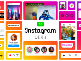 Free Instagram UI Kit for Figma