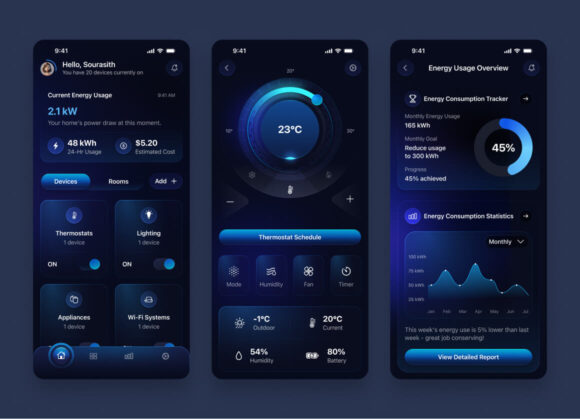 Smart home app preview