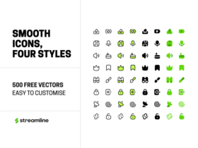 Flex icons: 500 Free Smooth Icons