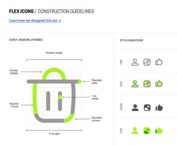 Icon anatomy