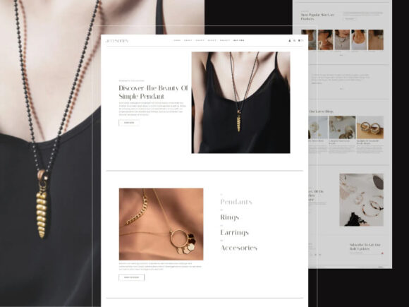 Jewelry Shop - Free HTML Template