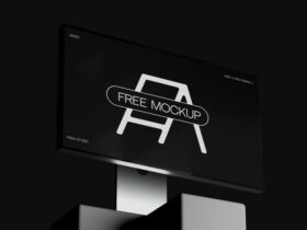Free Apple Pro Display XDR Mockup