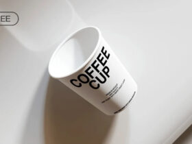 Coffee Cup PSD Mockup