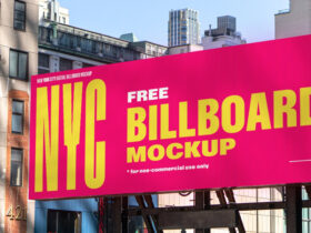 Wide NYC Billboard Mockup