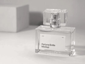 Perfume Bottle PSD Mockup