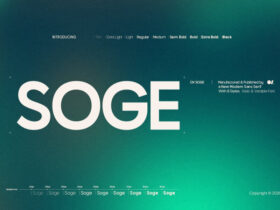 OV Soge: Free Sans Serif Font