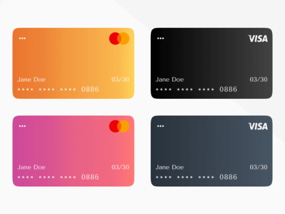 Free Credit Cards Mockups - Figma - Freebiesbug