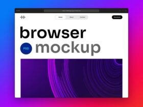 Free Generic Browser Mockups