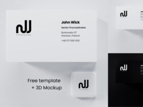 Business Card Mockups for Figma