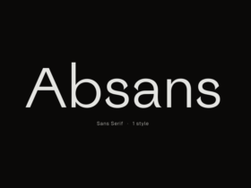 Absans: 20th Century Grotesque Free Font