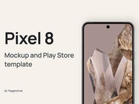 Google Pixel 8 Free Mockup