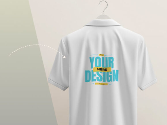 Polo T-shirt PSD Mockup