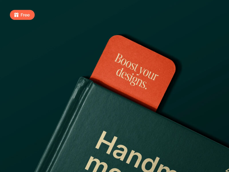 Paper Bookmark Mockups