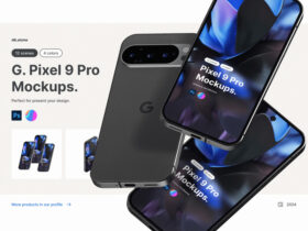 Google Pixel 9 Pro Mockups